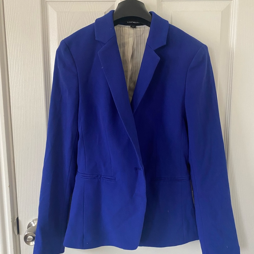 Express Royal Blue Blazer